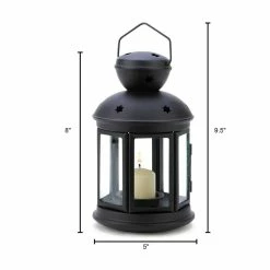 Best reviews of ⌛ 9.5" Black Colonial Candle Lantern by Zingz & Thingz 🤩 -Zingz and Thingz Shop D297484S 5