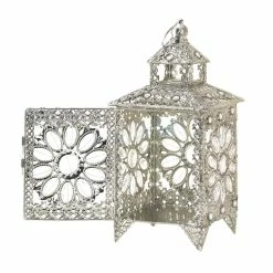 Outlet 🌟 13.5" Crown Jewels Candle Lantern by Zingz & Thingz ⌛ -Zingz and Thingz Shop D297514S 3