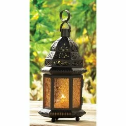 Coupon π 10" Black Moroccan Style Hanging Candle Lantern with Etched Yellow Glass by Zingz & Thingz π₯° 9 Coupon π 10" Black Moroccan Style Hanging Candle Lantern with Etched Yellow Glass by Zingz & Thingz π₯° -Zingz and Thingz Shop D297528S 5