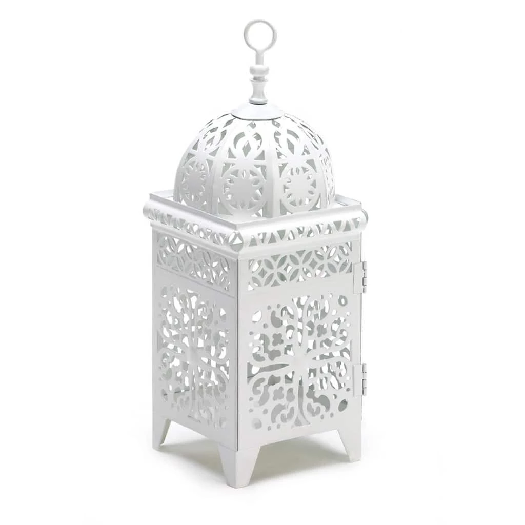 Buy π€© 10.75" White Scrollwork Candle Lantern by Zingz & Thingz π 3 Buy π€© 10.75" White Scrollwork Candle Lantern by Zingz & Thingz π