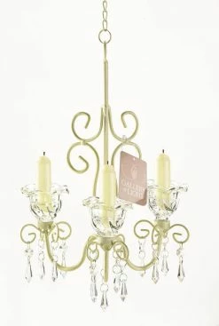 Buy 🧨 24.75" Shabby Elegance Scrollwork Candle Chandelier by Zingz & Thingz ❤️ -Zingz and Thingz Shop D297543S 2