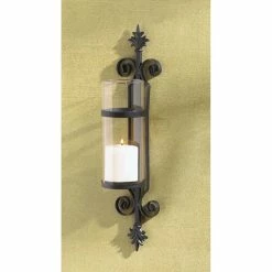 Cheapest 🧨 19.75" Ornate Scroll Candle Wall Sconce by Zingz & Thingz 🧨 -Zingz and Thingz Shop D297544S 3