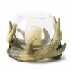 Wholesale 👍 4" Rustic Antler Candleholder by Zingz & Thingz 💯 -Zingz and Thingz Shop D297550S 1