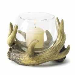 Wholesale 👍 4" Rustic Antler Candleholder by Zingz & Thingz 💯