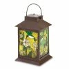 Best Pirce 😍 11.75" Solar-Powered Floral Lantern by Zingz & Thingz 🎉 -Zingz and Thingz Shop D297560S 1
