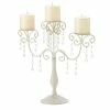 Flash Sale ❤️ 16.5" Ivory Elegance Candelabra by Zingz & Thingz 🤩 -Zingz and Thingz Shop D297570S 1