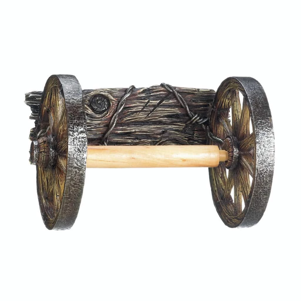 Budget π€© 9" Wagon Wheel Toilet Paper Holder by Zingz & Thingz π 3 Budget π€© 9" Wagon Wheel Toilet Paper Holder by Zingz & Thingz π
