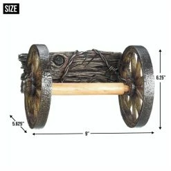 Budget π€© 9" Wagon Wheel Toilet Paper Holder by Zingz & Thingz π 7 Budget π€© 9" Wagon Wheel Toilet Paper Holder by Zingz & Thingz π -Zingz and Thingz Shop D298592S 3