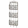 New ❤️ 29" Vintage Charm Triple Basket Wall Rack by Zingz & Thingz ✨ -Zingz and Thingz Shop D298615S 1