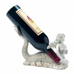 Outlet 🛒 9.5" Mermaid Wine Bottle Holder by Zingz & Thingz 😍 -Zingz and Thingz Shop D298628S 3