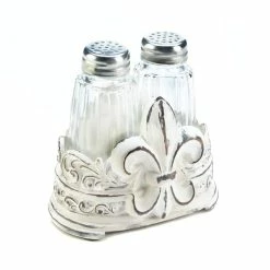 Best reviews of 👏 4" Fleur-De-Lis Shaker Set by Zingz & Thingz ⭐