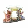 Buy 🔔 4" Magical Twin Fairies Candle Oil Warmer by Zingz & Thingz 🛒 -Zingz and Thingz Shop D298669S 1