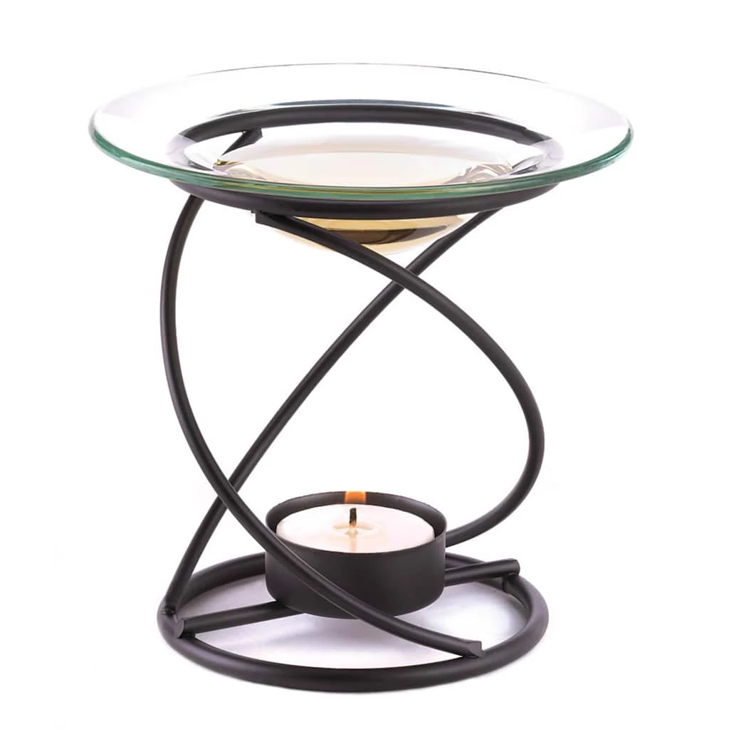 Discount π 4.5" Modern Spiral Metal & Glass Candle Oil Warmer by Zingz & Thingz β 3 Discount π 4.5" Modern Spiral Metal & Glass Candle Oil Warmer by Zingz & Thingz β
