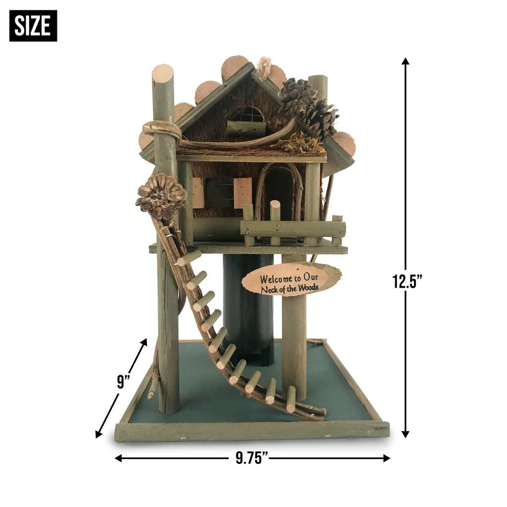 Deals β 12" Tree House Bird Feeder by Zingz & Thingz π 7 Deals β 12" Tree House Bird Feeder by Zingz & Thingz π - Image 5