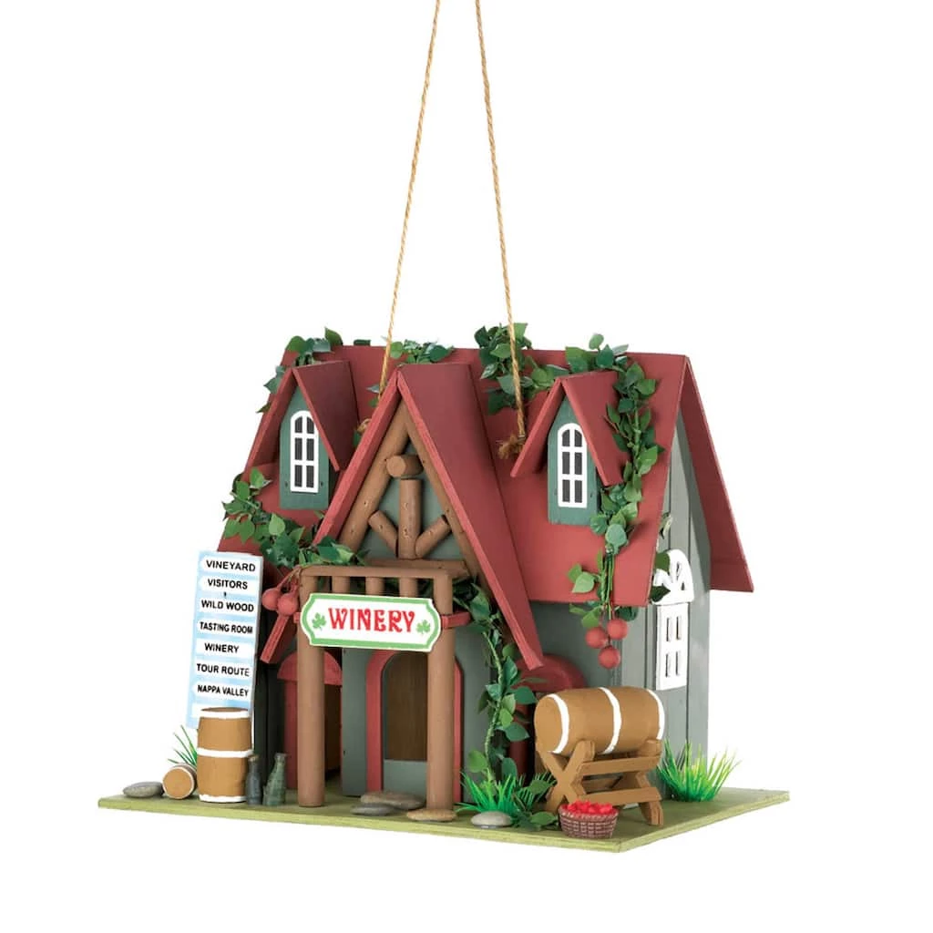 Top 10 π 8" Cottage Winery Birdhouse by Zingz & Thingz π€© 3 Top 10 π 8" Cottage Winery Birdhouse by Zingz & Thingz π€©