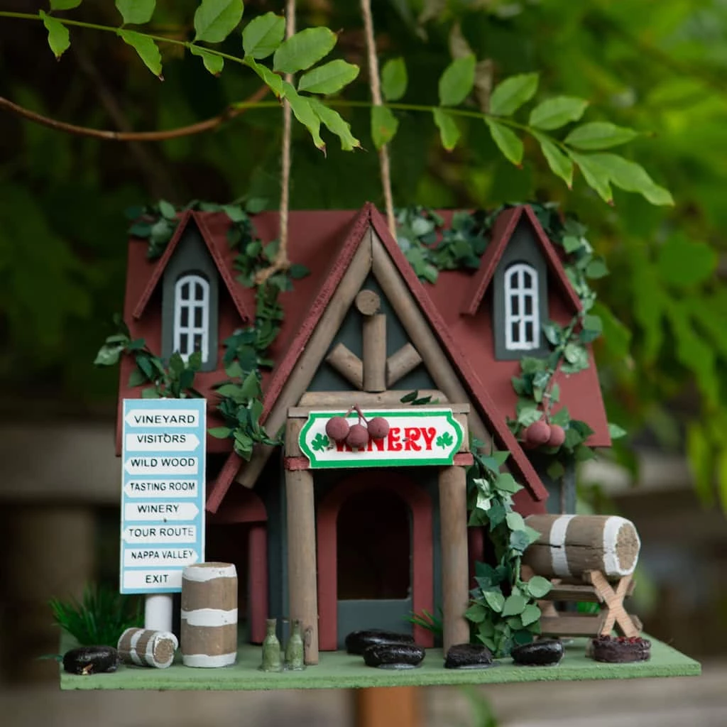 Top 10 π 8" Cottage Winery Birdhouse by Zingz & Thingz π€© 8 Top 10 π 8" Cottage Winery Birdhouse by Zingz & Thingz π€© - Image 6