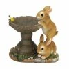 Cheap 👏 10.5'' Playful Bunnies Bird Feeder by Zingz & Thingz ❤️