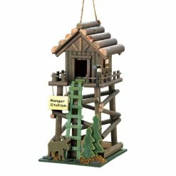Outlet ⌛ 13.5'' Ranger Station Birdhouse by Zingz & Thingz 🛒