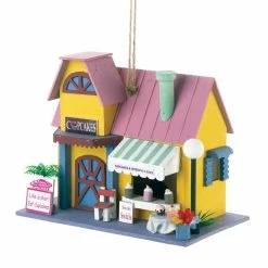 Wholesale ✔️ 8'' Cute Cupcake Bakery Birdhouse by Zingz & Thingz ✨