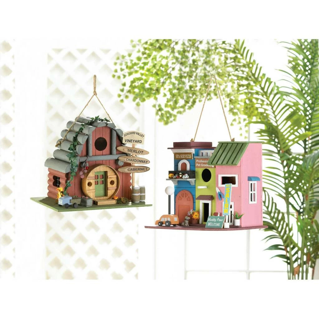 New π 8.5'' Vineyard Vintage Winery Birdhouse by Zingz & Thingz π 6 New π 8.5'' Vineyard Vintage Winery Birdhouse by Zingz & Thingz π - Image 4