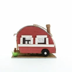 Budget ⌛ 8'' Red Trailer Birdhouse by Zingz & Thingz 🥰 -Zingz and Thingz Shop D298744S 4