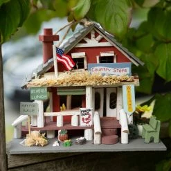 Best Pirce 😍 10.25" Rustic Country Store Birdhouse by Zingz & Thingz 👏 -Zingz and Thingz Shop D298760S 5