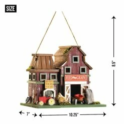 Deals π₯° 10.25" Rustic Farmstead Birdhouse by Zingz & Thingz π 14 Deals π₯° 10.25" Rustic Farmstead Birdhouse by Zingz & Thingz π -Zingz and Thingz Shop D298761S 5