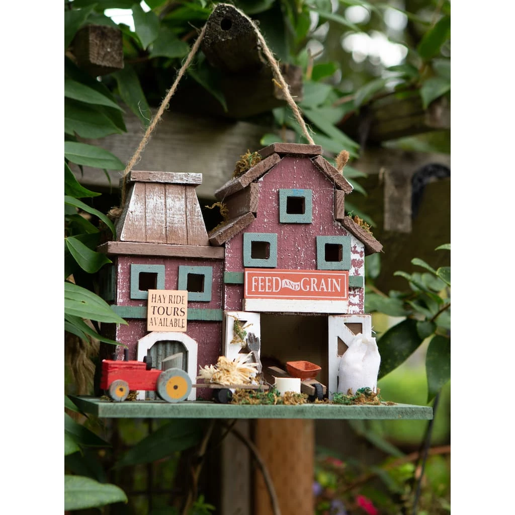 Deals π₯° 10.25" Rustic Farmstead Birdhouse by Zingz & Thingz π 6 Deals π₯° 10.25" Rustic Farmstead Birdhouse by Zingz & Thingz π - Image 4