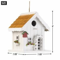 Cheap 🌟 9" Cheerful Happy Home Birdhouse by Zingz & Thingz 🛒 -Zingz and Thingz Shop D298764S 5