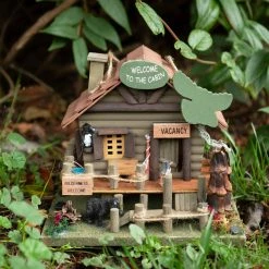 Deals 😀 10.25" Rustic Woodland Cabin Birdhouse by Zingz & Thingz 🥰 -Zingz and Thingz Shop D298765S 8