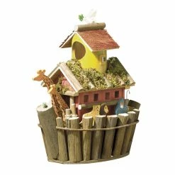 New 🛒 12.5" Noah's Ark Birdhouse by Zingz & Thingz 🔔