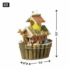 New π 12.5" Noah's Ark Birdhouse by Zingz & Thingz π 20 New π 12.5" Noah's Ark Birdhouse by Zingz & Thingz π -Zingz and Thingz Shop D298777S 10