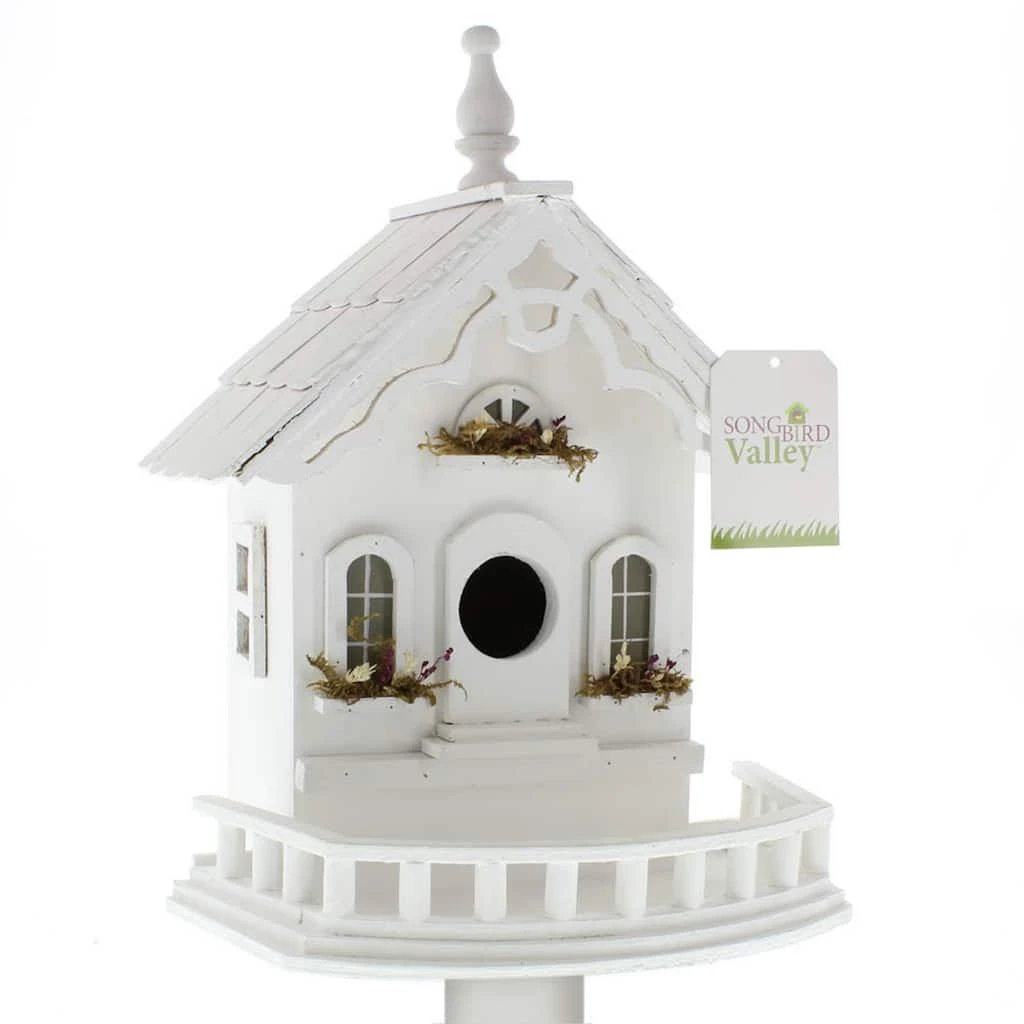 Discount π 29.25" Freestanding Elegant Victorian Birdhouse by Zingz & Thingz π 4 Discount π 29.25" Freestanding Elegant Victorian Birdhouse by Zingz & Thingz π - Image 2