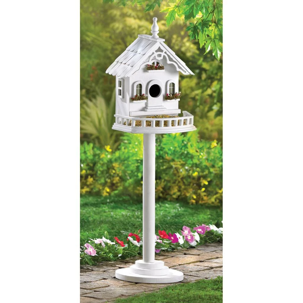 Discount π 29.25" Freestanding Elegant Victorian Birdhouse by Zingz & Thingz π 5 Discount π 29.25" Freestanding Elegant Victorian Birdhouse by Zingz & Thingz π - Image 3