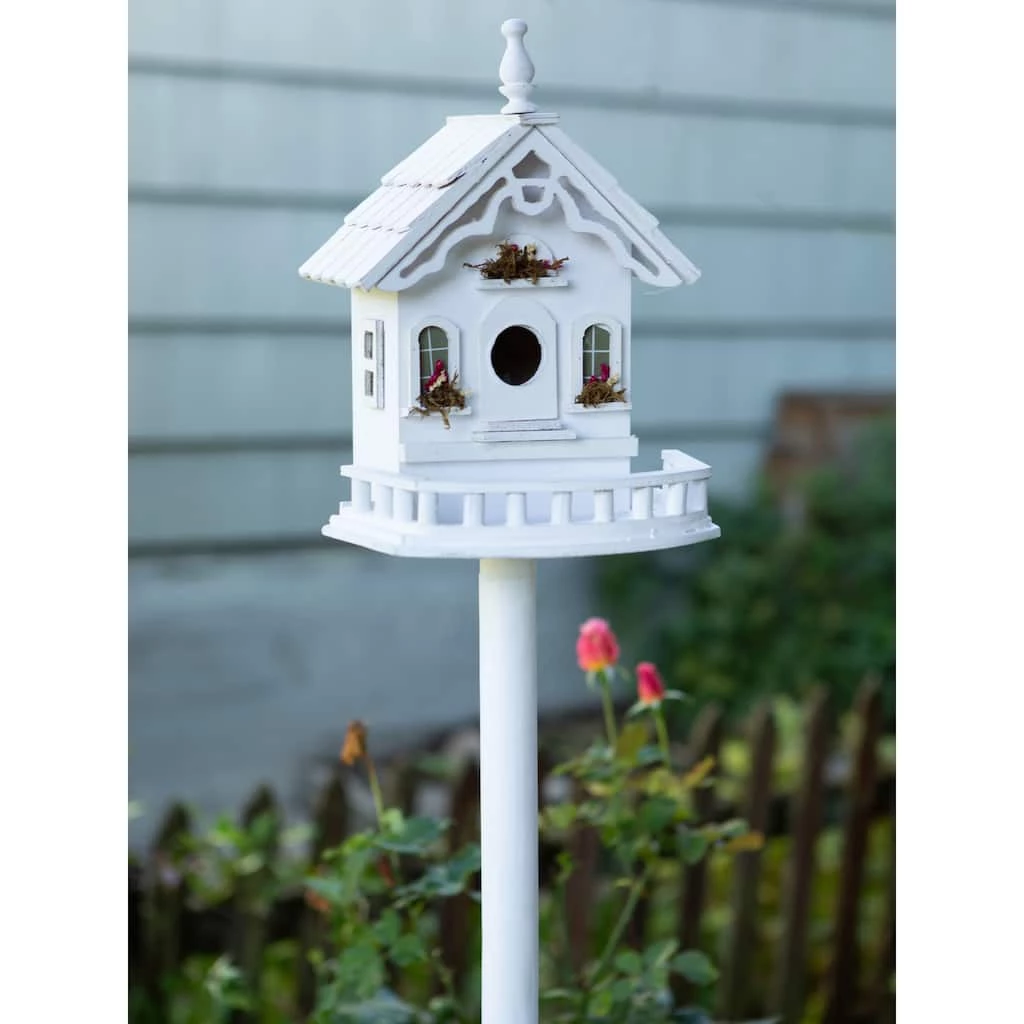 Discount π 29.25" Freestanding Elegant Victorian Birdhouse by Zingz & Thingz π 6 Discount π 29.25" Freestanding Elegant Victorian Birdhouse by Zingz & Thingz π - Image 4