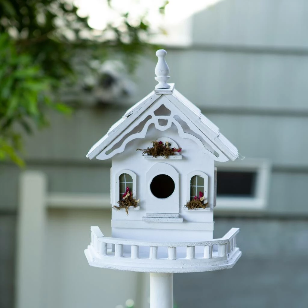Discount π 29.25" Freestanding Elegant Victorian Birdhouse by Zingz & Thingz π 7 Discount π 29.25" Freestanding Elegant Victorian Birdhouse by Zingz & Thingz π - Image 5
