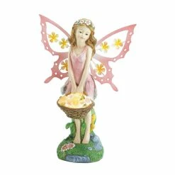 Deals ❤️ 11" Pink Fairy Solar Garden Statue by Zingz & Thingz 😍 -Zingz and Thingz Shop D298811S 3