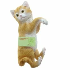 Best deal 🧨 11" Climbing Cat Amber Décor by Zingz & Thingz 🤩 -Zingz and Thingz Shop D298836S 4