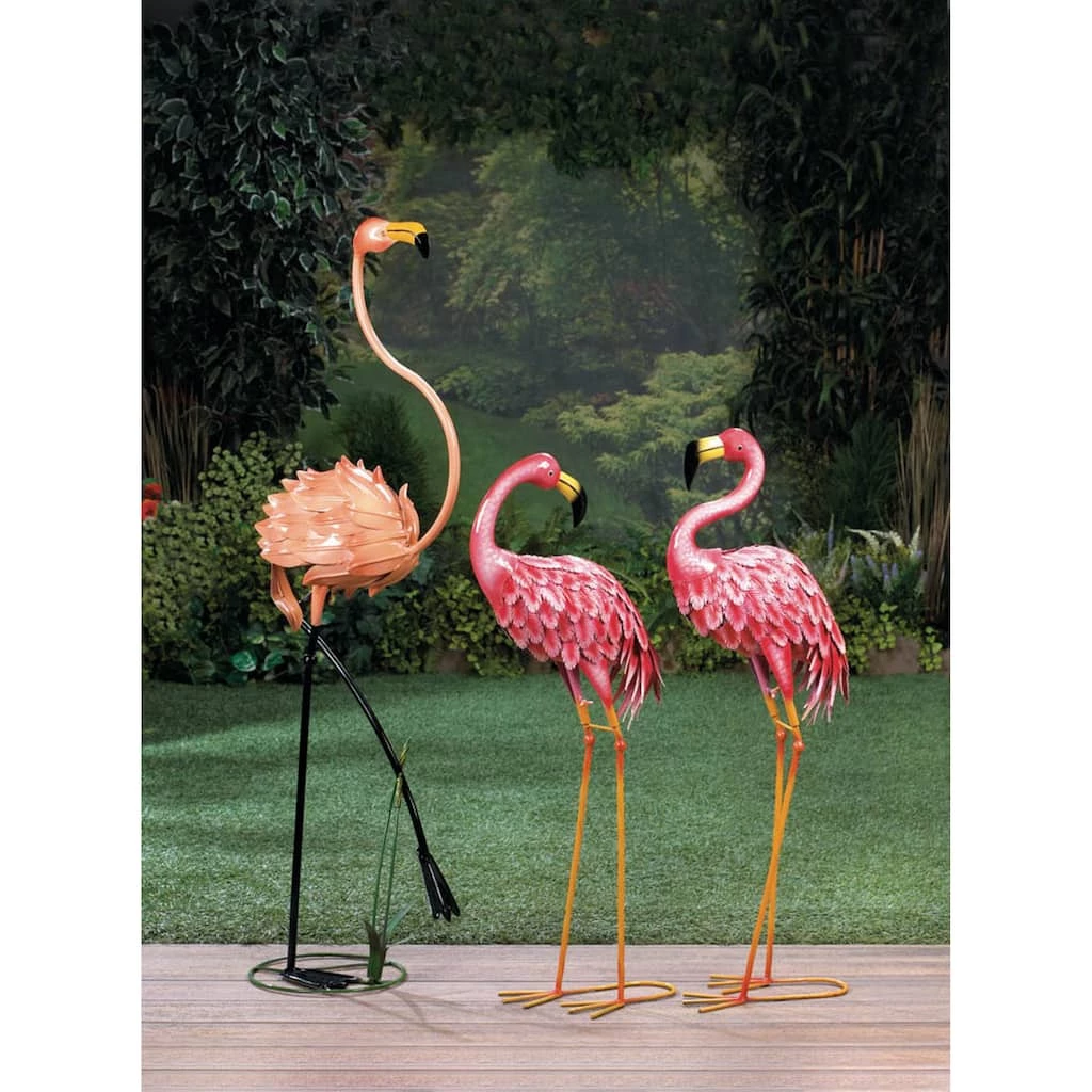 Brand new 🌟 47.5" Standing Flamingo Garden Décor by Zingz & Thingz 🎁 4 Brand new 🌟 47.5" Standing Flamingo Garden Décor by Zingz & Thingz 🎁 - Image 2