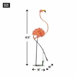 Brand new 🌟 47.5" Standing Flamingo Garden Décor by Zingz & Thingz 🎁 11 Brand new 🌟 47.5" Standing Flamingo Garden Décor by Zingz & Thingz 🎁 -Zingz and Thingz Shop D298849S 5