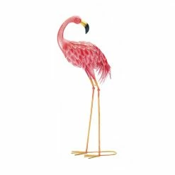 Best reviews of ✨ 33" Bright Standing Flamingo Looking Back by Zingz & Thingz 👏