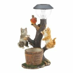 Deals 👍 14" Climbing Cats Solar Light by Zingz & Thingz 👍