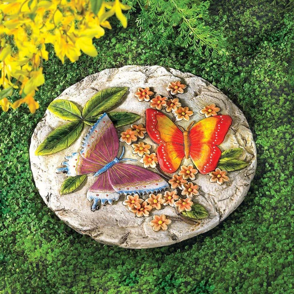 Best reviews of β¨ 11" Butterflies Outdoor Stepping Stone by Zingz & Thingz π 4 Best reviews of β¨ 11" Butterflies Outdoor Stepping Stone by Zingz & Thingz π - Image 2