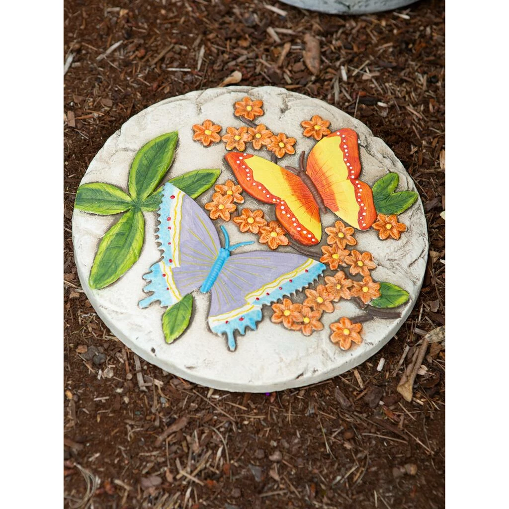 Best reviews of β¨ 11" Butterflies Outdoor Stepping Stone by Zingz & Thingz π 5 Best reviews of β¨ 11" Butterflies Outdoor Stepping Stone by Zingz & Thingz π - Image 3