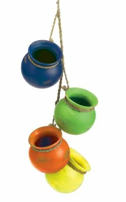 Flash Sale ❤️ 23" Fiesta Dangling Pots by Zingz & Thingz 🤩