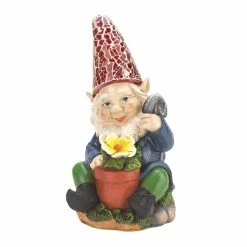Best reviews of 🔔 7" Gardening Gnome Solar Statue by Zingz & Thingz 🤩