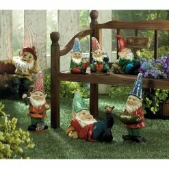 Best reviews of 🔔 7" Gardening Gnome Solar Statue by Zingz & Thingz 🤩 -Zingz and Thingz Shop D298919S 4