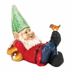 Promo ✔️ 11" Lazy Gnome Solar Statue by Zingz & Thingz ⌛ 12 Promo ✔️ 11" Lazy Gnome Solar Statue by Zingz & Thingz ⌛ -Zingz and Thingz Shop D298920S 5