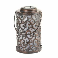 Hot Sale 🛒 8" Garden Gate Solar Lantern by Zingz & Thingz ✨