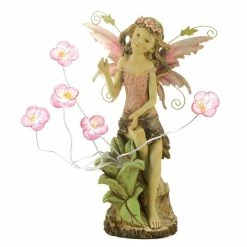 Budget 🛒 18" Peony Fairy Solar Statue by Zingz & Thingz 👍